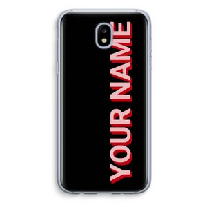 Namecase: Samsung Galaxy J5 (2017) Transparant Hoesje