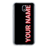 Namecase: Samsung Galaxy J5 (2017) Transparant Hoesje