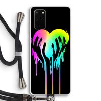 Hold My Heart: Samsung Galaxy S20 Plus Transparant Hoesje met koord