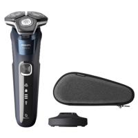 Philips SHAVER Series 5000 S5885/35 scheerapparaat Roterend scheerapparaat Trimmer Zwart, Blauw