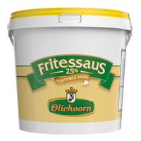 Oliehoorn - Fritessaus 25% - 10 ltr - thumbnail