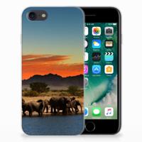 iPhone SE 2022 | SE 2020 | 8 | 7 | TPU Hoesje | Olifanten