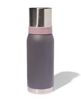 HEMA Isoleerfles 1.1L rvs metallic (antraciet)