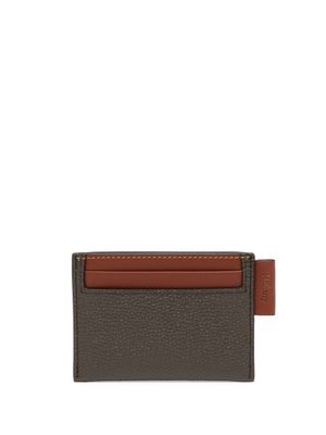 Mulberry porte-cartes en cuir - Marron