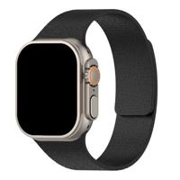 Apple Watch Bandje Lunari - Siliconen - Zwart - 38, 40, 41 & 42mm Apple Watch Bandje Lunari - Siliconen - Zwart - 38, 40, 41 & 42mm
