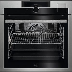 AEG BSE998230M Inbouw combi stoomoven Zilver