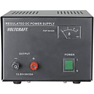 VOLTCRAFT FSP-11330 Labvoeding, vaste spanning 13.8 V/DC 30 A 415 W Aantal uitgangen: 1 x