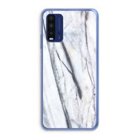 Gestreepte marmer: Xiaomi Redmi 9T Transparant Hoesje