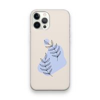 Leaf me if you can: iPhone 12 Pro Transparant Hoesje