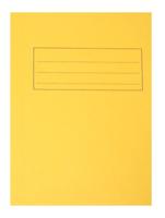 Class'ex dossiermap, 3 kleppen, geel