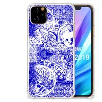 Extreme Case Apple iPhone 11 Pro Max Angel Skull Blauw