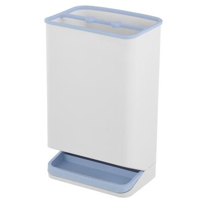 Kunststof afneembare lekvrije type partitie paraplu opslag rek (blauw)
