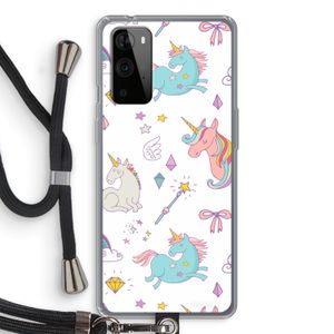 Fantasiewereld: OnePlus 9 Pro Transparant Hoesje met koord