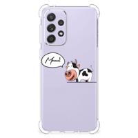 Samsung Galaxy A33 Stevig | Bumper Hoesje | Cow