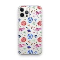 Bloemetjes: iPhone 12 Pro Max Transparant Hoesje