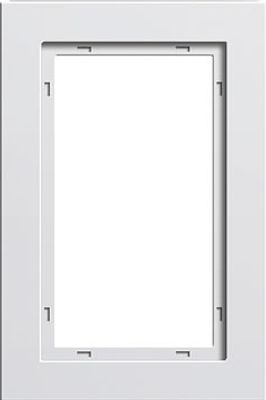 Gira afdekraam wit mat E2 1,5VD 100122