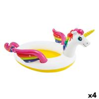 Opblaasbaar Kinderzwembad Intex Eenhoorn 151 L 27,2 x 10,4 x 19,3 cm (4 Stuks)