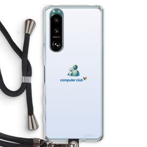 MSN: Sony Xperia 5 III Transparant Hoesje met koord