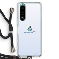MSN: Sony Xperia 5 III Transparant Hoesje met koord