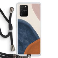 Geo #1: Samsung Galaxy S10 Lite Transparant Hoesje met koord