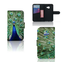 Samsung Galaxy Xcover 4 | Xcover 4s Telefoonhoesje met Pasjes Pauw - thumbnail