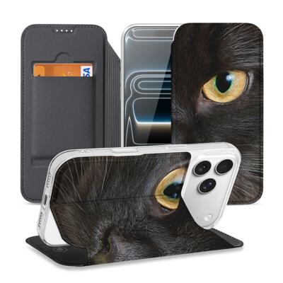 iPhone 17 Pro Max Book | Wallet Case | Zwarte Kat iPhone 17 Pro Max Book | Wallet Case | Zwarte Kat