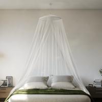 Klamboe voor bed 220 gaas 56x56x220 cm wit