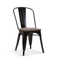 Stoel Lex Zwart - Set van 4