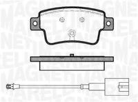 Remblokkenset, schijfrem MAGNETI MARELLI, u.a. für Abarth, Fiat