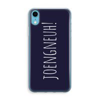 Joengneuh!: iPhone XR Transparant Hoesje