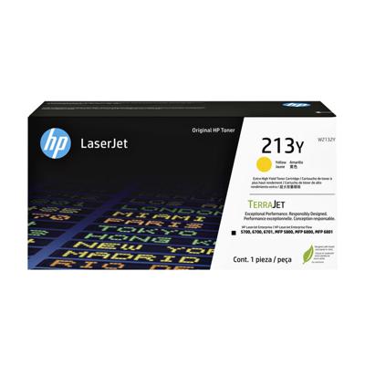 HP 213Y originele extra high-capacity LaserJet-tonercartridge, geel