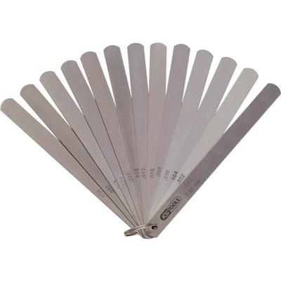 KS Tools 300.0617 Zuigerspielmal, 8 vel, 0,05 - 0,5 mm, 200 mm lang