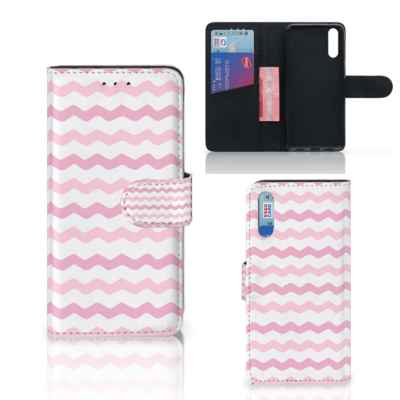 Huawei P20 | Telefoon Hoesje | Waves Roze