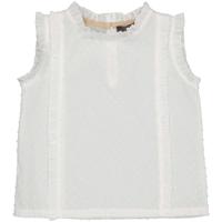 LEVV Little Meisjes top - Emelie - Off wit