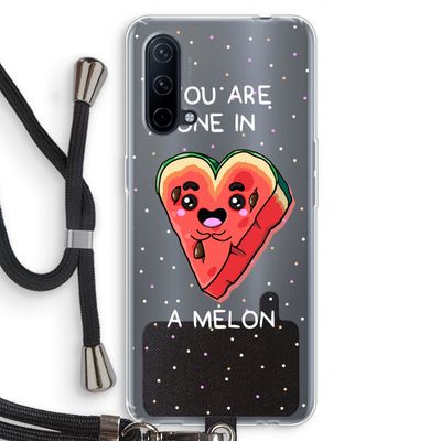 One In A Melon: OnePlus Nord CE 5G Transparant Hoesje met koord