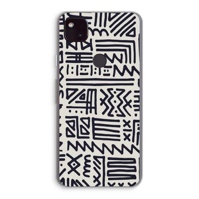 Marrakech print: Google Pixel 4a 5G Transparant Hoesje