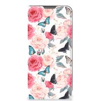OPPO A77 5G | A57 5G Smart Cover Butterfly Roses