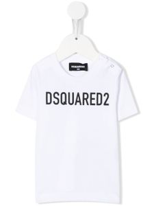 DSQUARED2 KIDS t-shirt à logo imprimé - Blanc