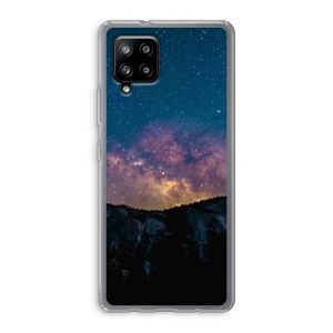 Travel to space: Samsung Galaxy A42 5G Transparant Hoesje
