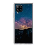 Travel to space: Samsung Galaxy A42 5G Transparant Hoesje