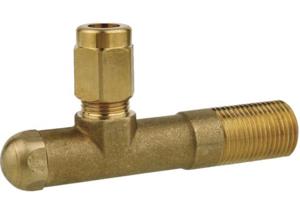 Kirchhoff CHE Haakse-kraan, blank, 1/2"ET x 45 x 10 mmQ, zonder rozet - 986259355
