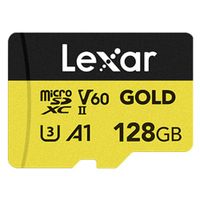 Lexar microSDXC Gold Series UHS-II 128GB V60