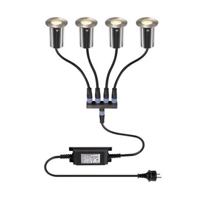 SLV Set van 4Trail-Lite inbouw grondspot - 1008841