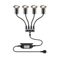 SLV Set van 4Trail-Lite inbouw grondspot - 1008841 SLV Set van 4Trail-Lite inbouw grondspot - 1008841