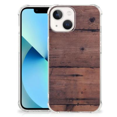 iPhone 13 mini Stevig Telefoonhoesje Old Wood iPhone 13 mini Stevig Telefoonhoesje Old Wood