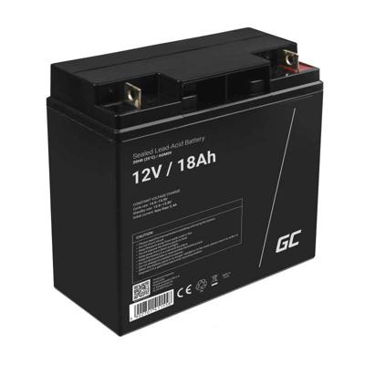 Green Cell AGM09 industrieel oplaadbare batterij/accu Sealed Lead Acid (VRLA) 18000 mAh 12 V