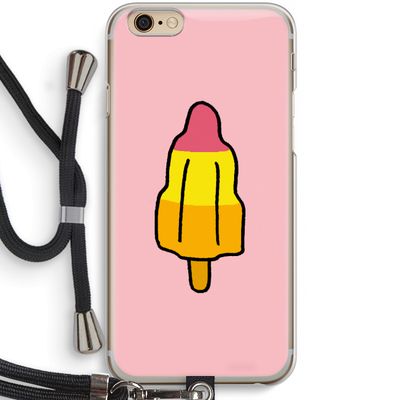Raketijsje: iPhone 6 / 6S Transparant Hoesje met koord