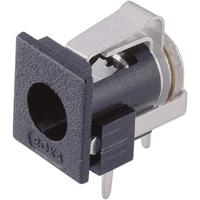 Conrad Components Laagspannings-connector Bus, inbouw horizontaal 6.6 mm 1.95 mm 1 stuk(s) - thumbnail