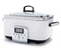 GreenPan Slowcooker - 6.0 liter - Cream - Keramische anti-aanbaklaag
