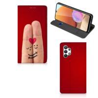 Samsung Galaxy A32 4G | A32 5G Enterprise Editie Hippe | Standcase | Liefde - Origineel Romantisch Cadeau